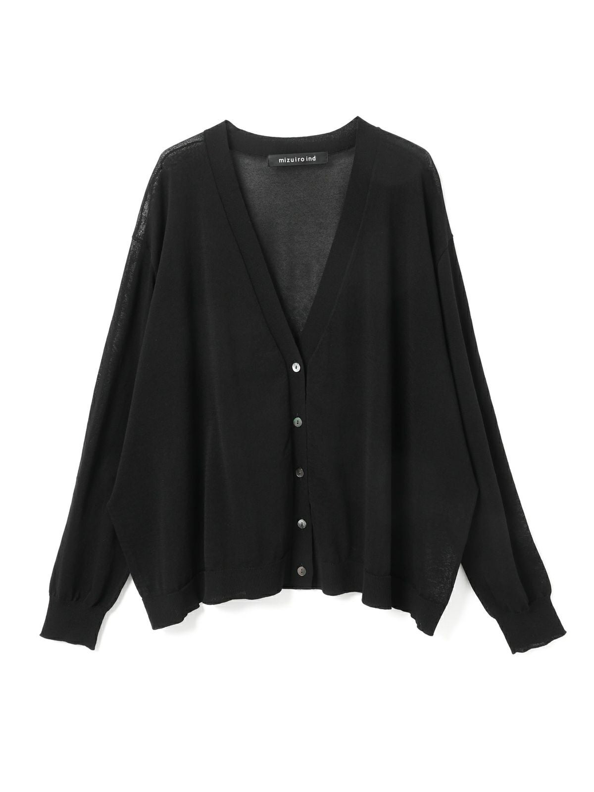 mizuiro ind ハイゲージVネックカーディガン｜ MARcourt ONLINE STORE