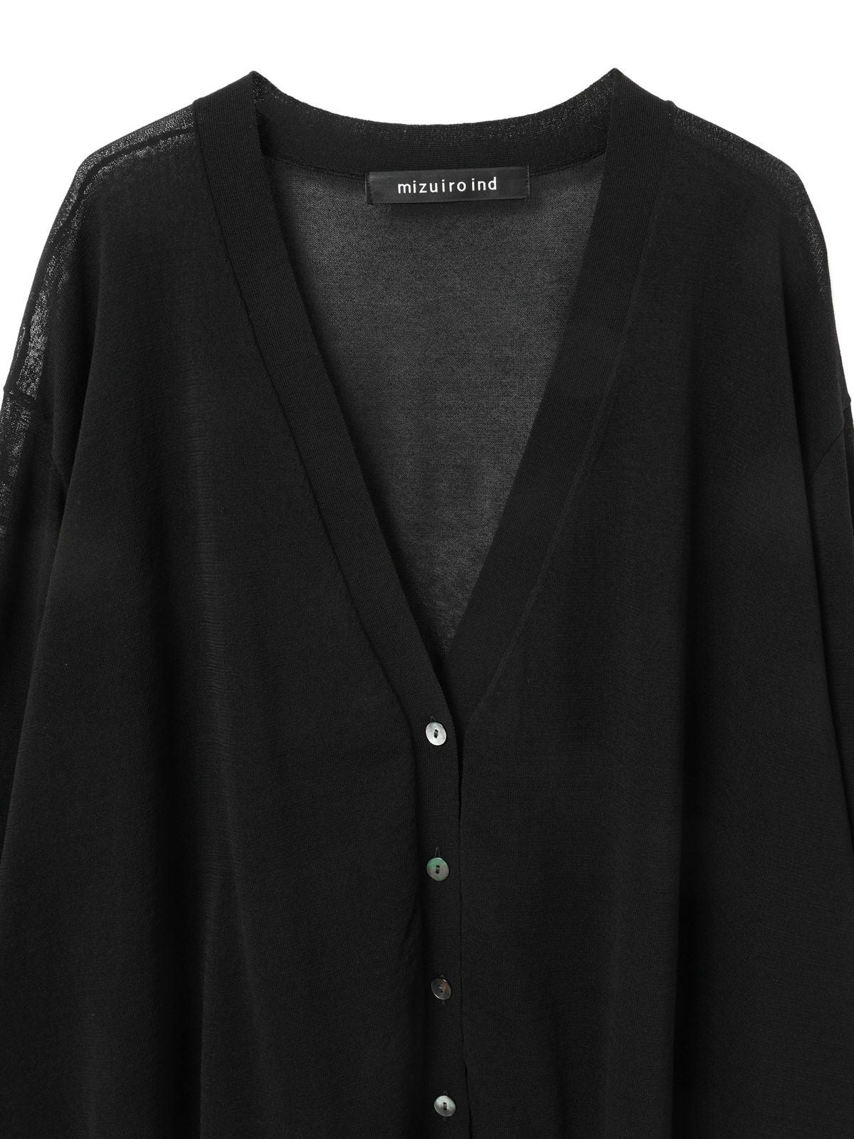 mizuiro ind ハイゲージVネックカーディガン｜ MARcourt ONLINE STORE