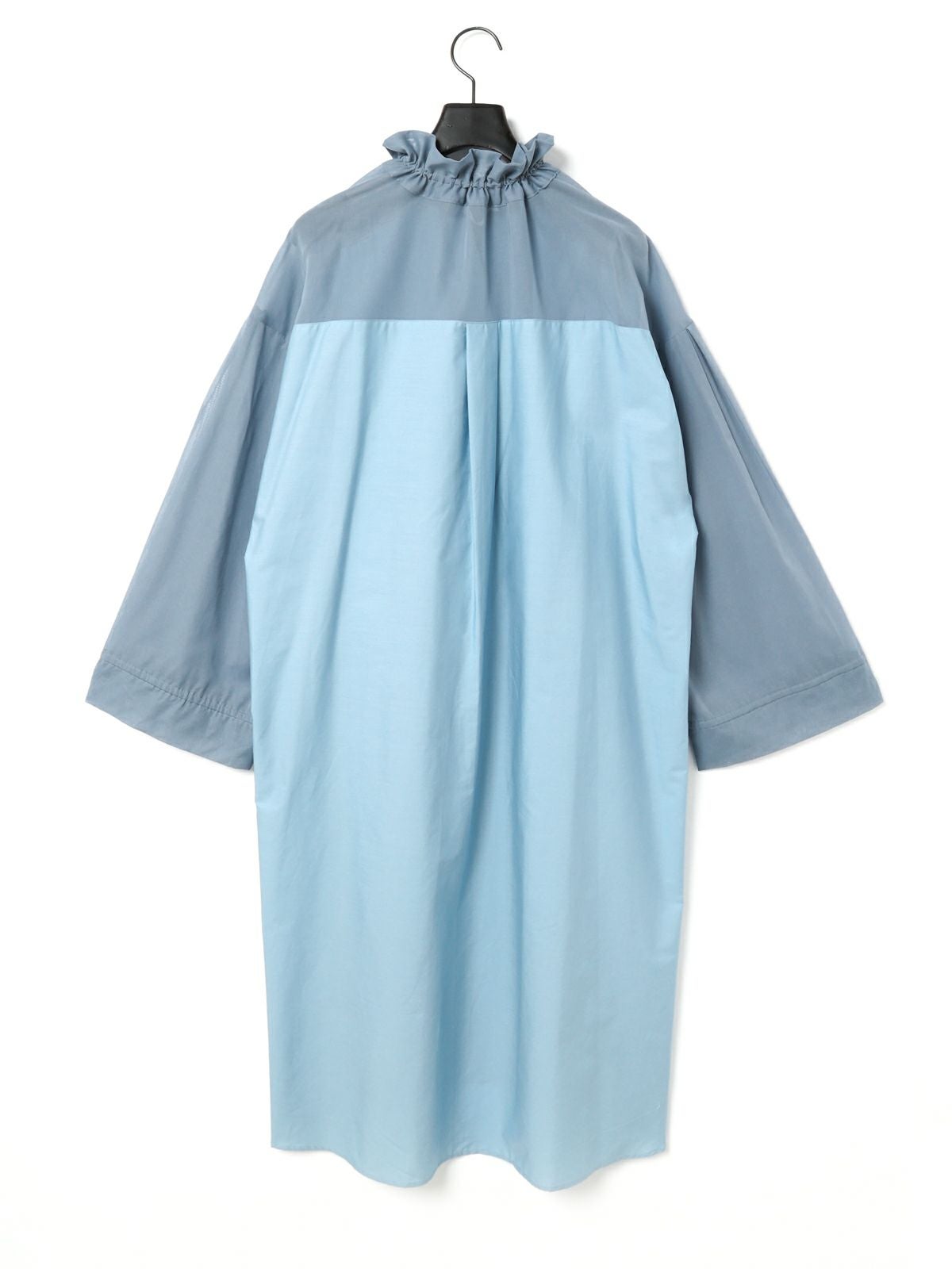 MIDIUMISOLID for Ladies シアー切替シャツワンピース[A]｜ MARcourt