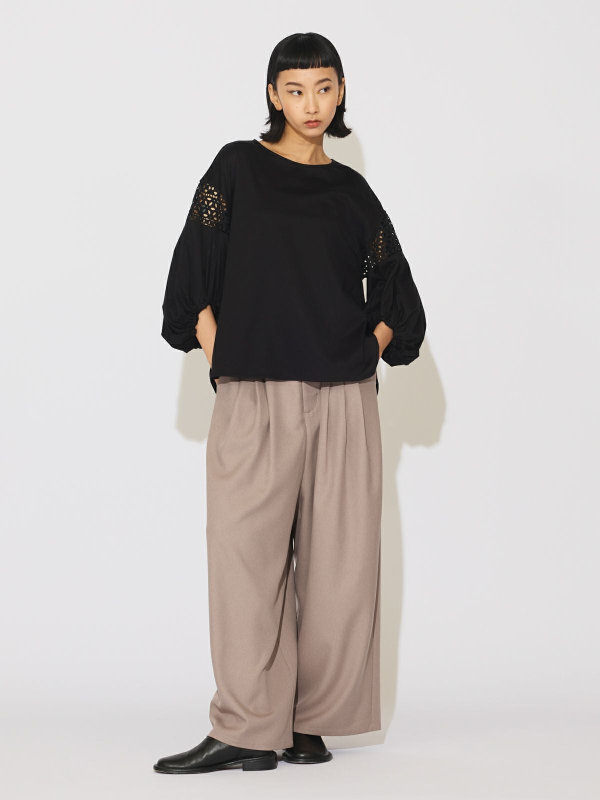 MIDIUMISOLID for Ladies タックスラックス【3-1092/3-1299/3-1305