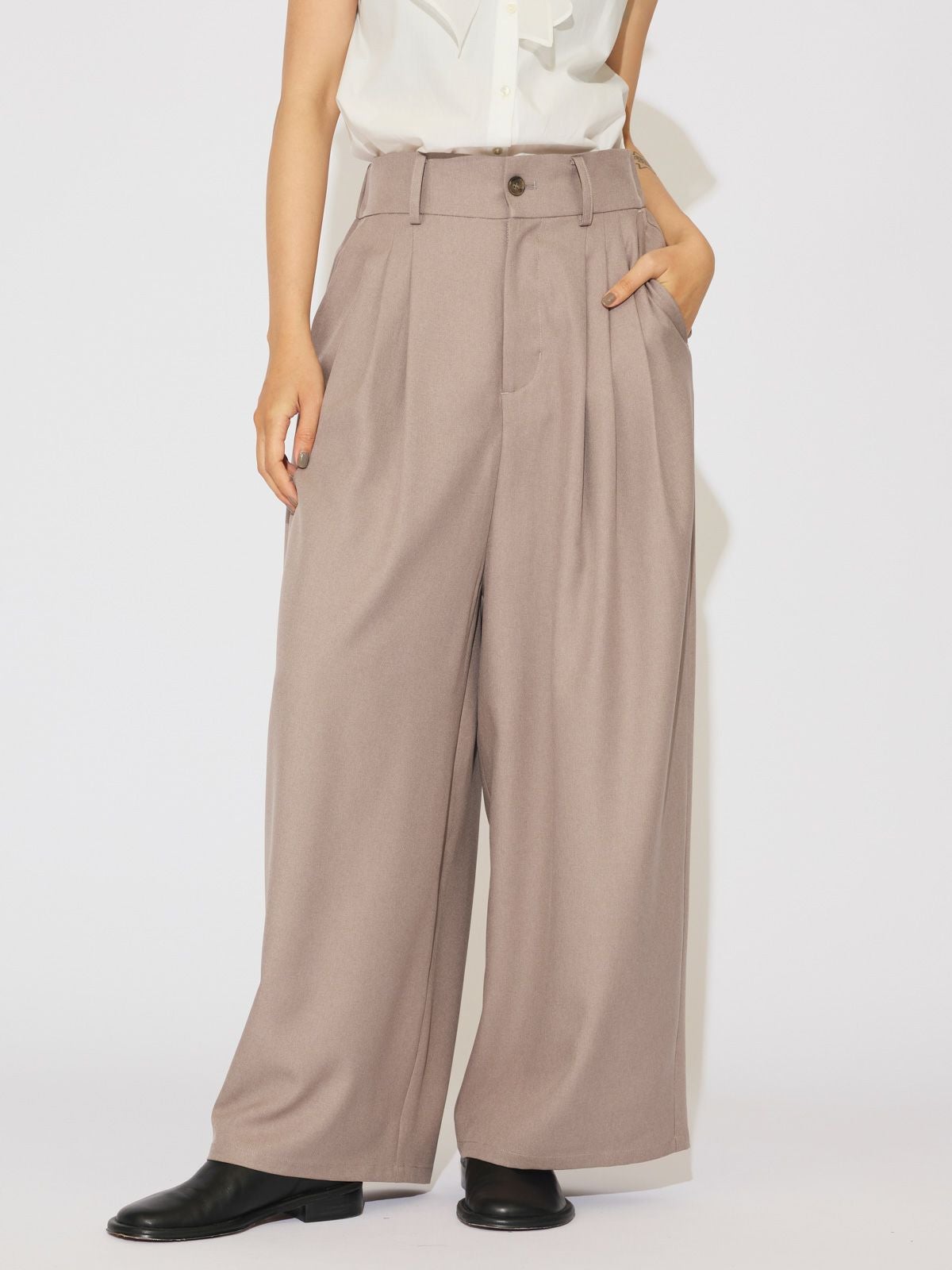 MIDIUMISOLID for Ladies タックスラックス【3-1092/3-1299/3-1305