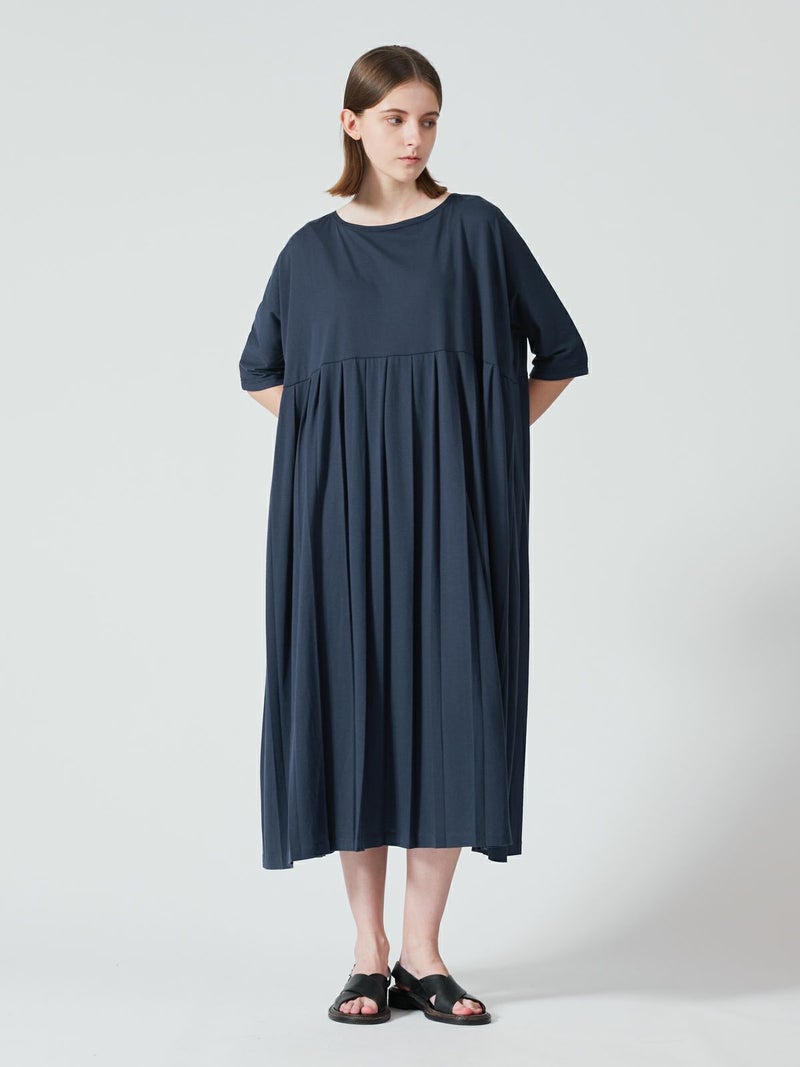 mizuiro ind プリーツロングワンピース