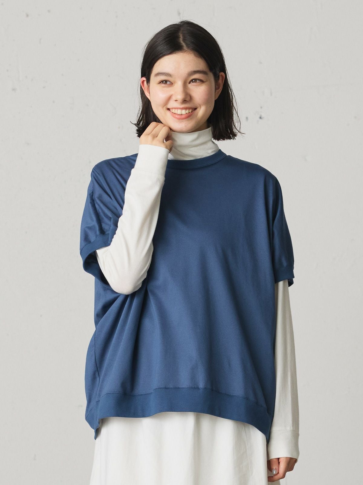 Cen. リブコクーンプルオーバー MidiUmi コクーンプルオーバー｜ MARcourt ONLINE STORE - マーコート