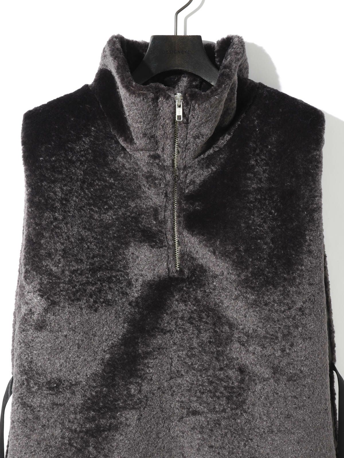 MIDIUMISOLID for Ladies ハーフジップボアベスト｜ MARcourt ONLINE