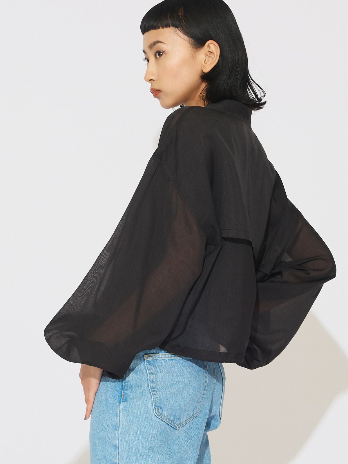 MIDIUMISOLID for Ladies シアーブルゾン[A]｜ MARcourt ONLINE STORE