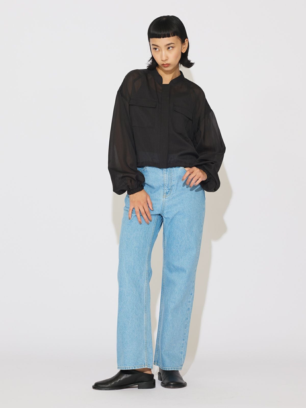 MIDIUMISOLID for Ladies シアーブルゾン[A]｜ MARcourt ONLINE STORE