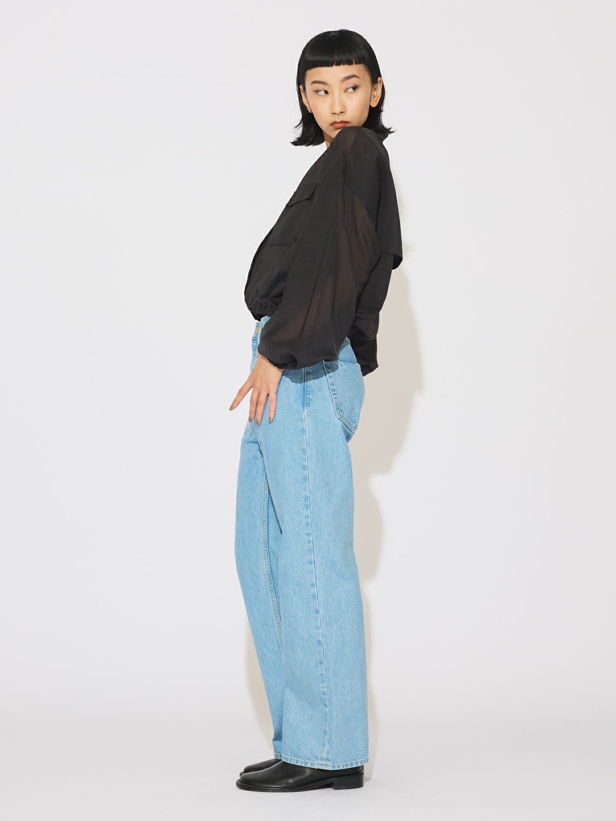 MIDIUMISOLID for Ladies シアーブルゾン[A]｜ MARcourt ONLINE STORE