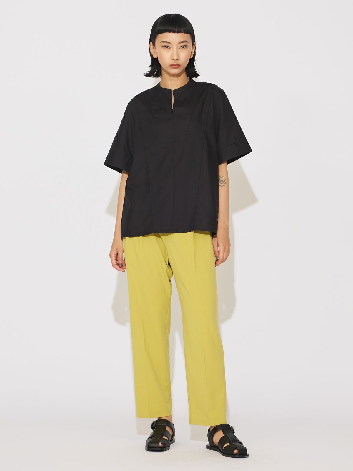 R &amp;D.M,co-ブラウス MIDIUMISOLID for Ladies 2WAYネックブラウス[A]｜ MARcourt ONLINE