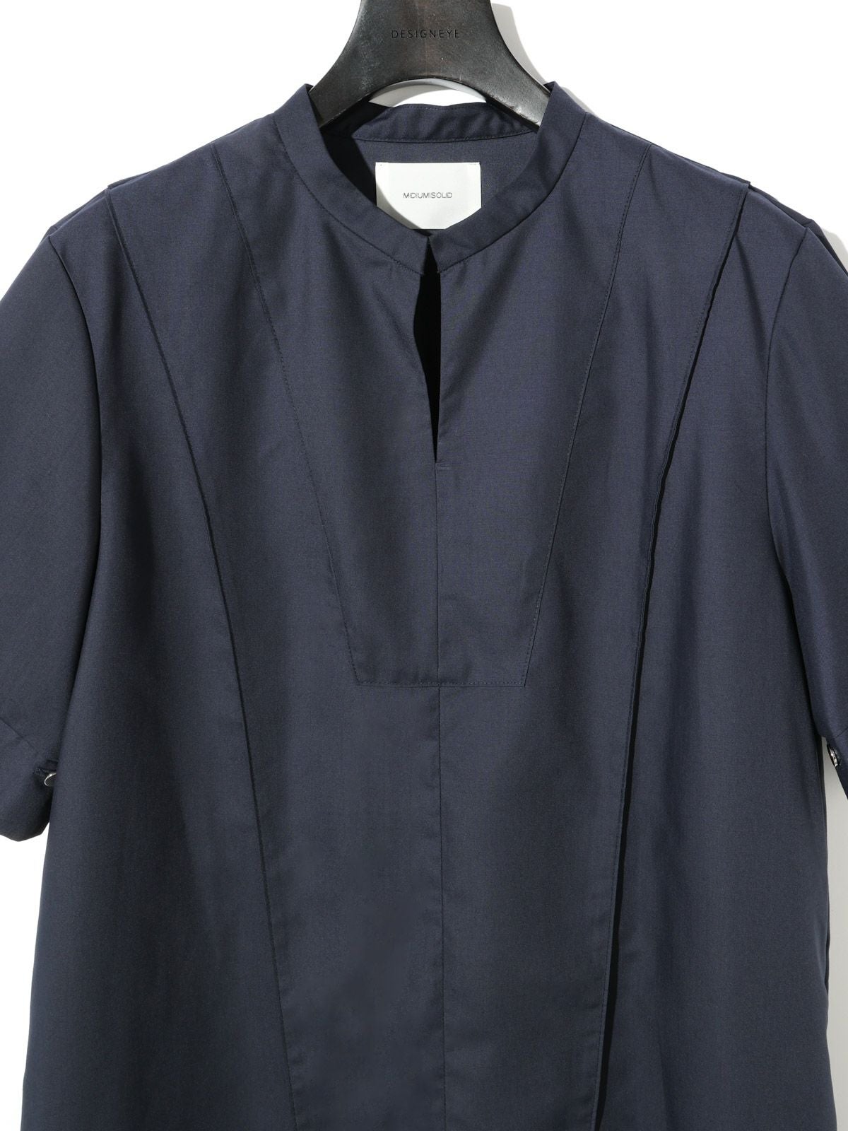 タグ付 MIDIUMISOLID for Ladies トレンチシャツ　ブラウス MIDIUMISOLID for Ladies 2WAYネックブラウス[A]｜ MARcourt ONLINE