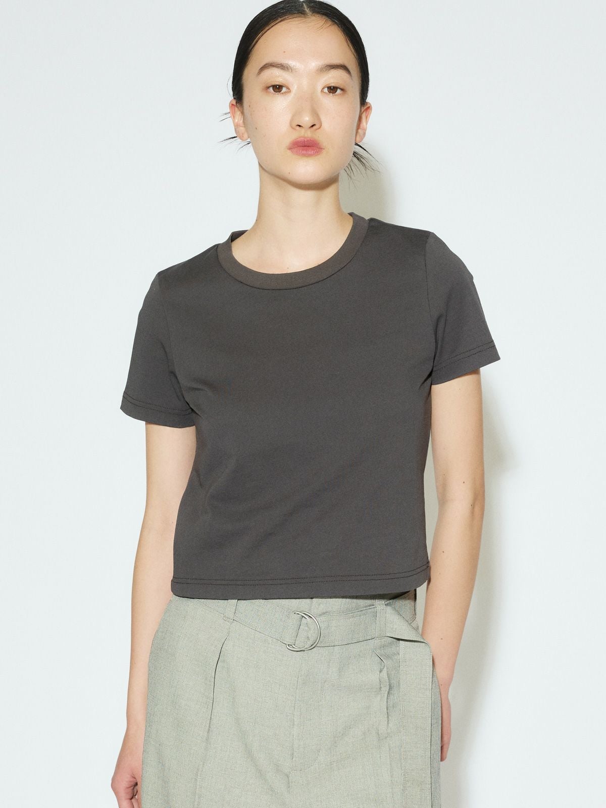 MIDIUMISOLID for Ladies クロップドTシャツ｜ MARcourt ONLINE STORE