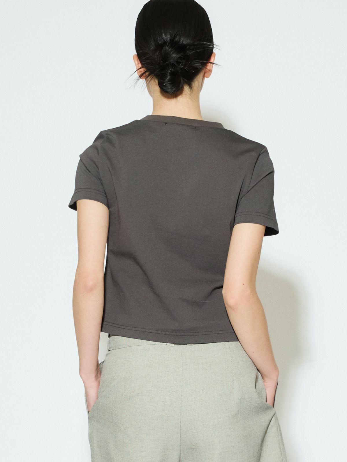 MIDIUMISOLID for Ladies クロップドTシャツ｜ MARcourt ONLINE STORE