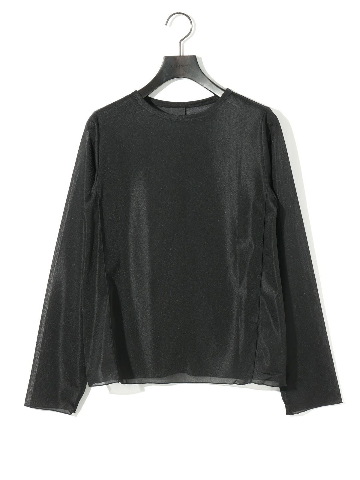 MIDIUMISOLID for Ladies クルーネックシアープルオーバー[A