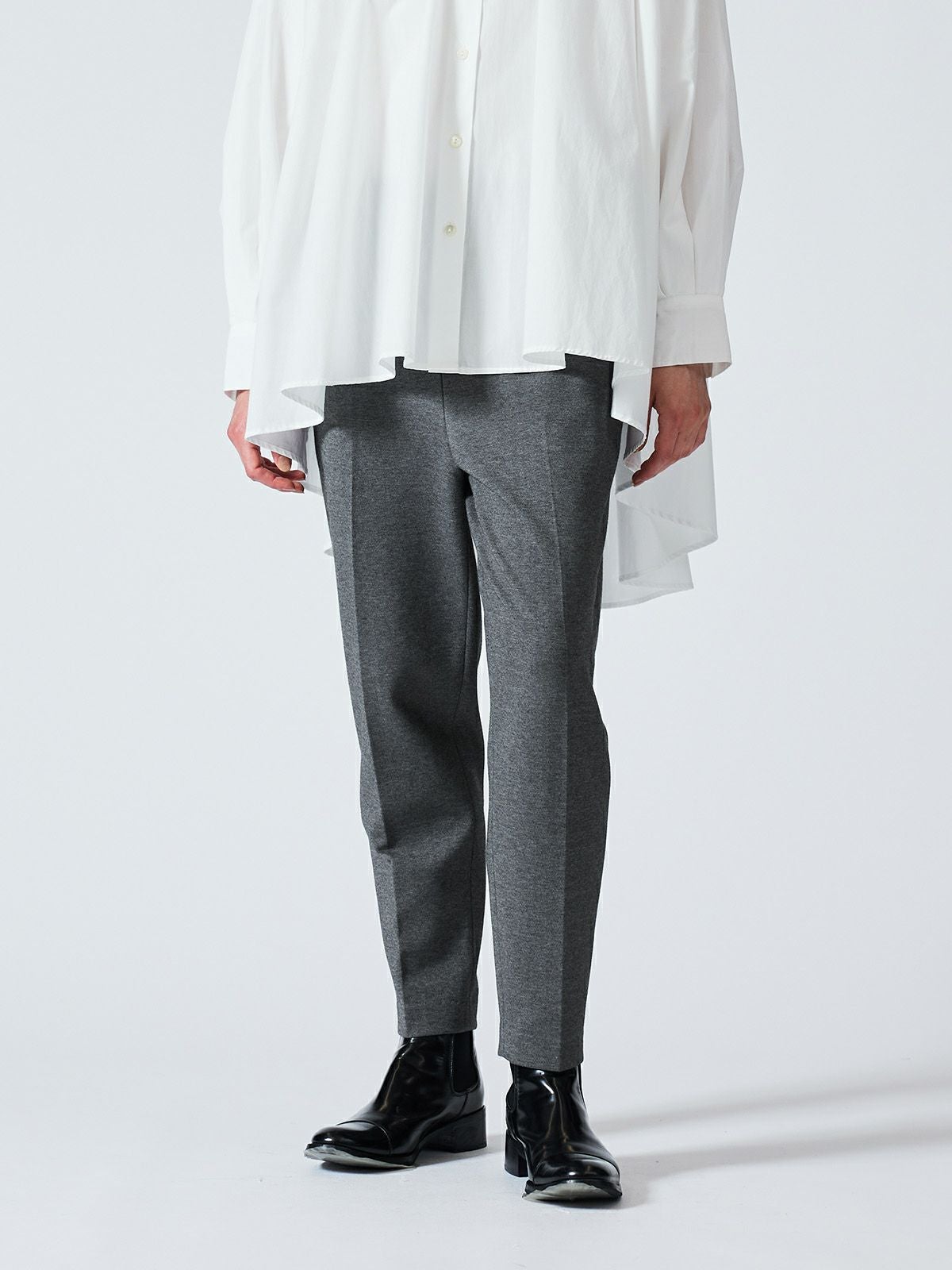 mizuiro ind ジャージーセンタープレスパンツ｜ MARcourt ONLINE STORE