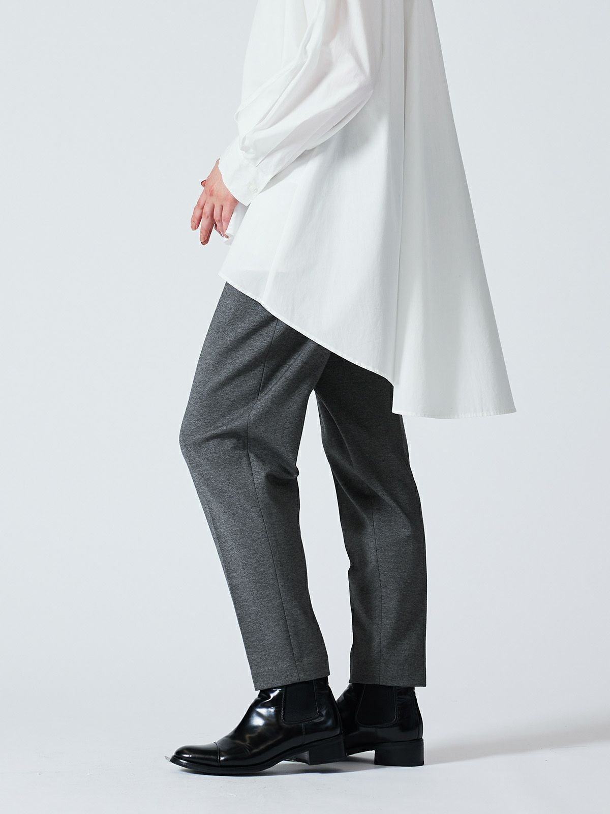 mizuiro ind ジャージーセンタープレスパンツ｜ MARcourt ONLINE STORE