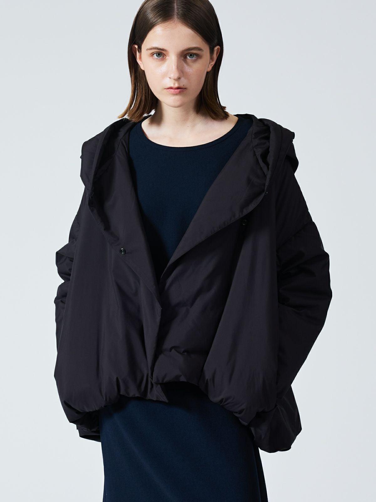 mizuiro ind フード付きショートダウンジャケット｜ MARcourt ONLINE