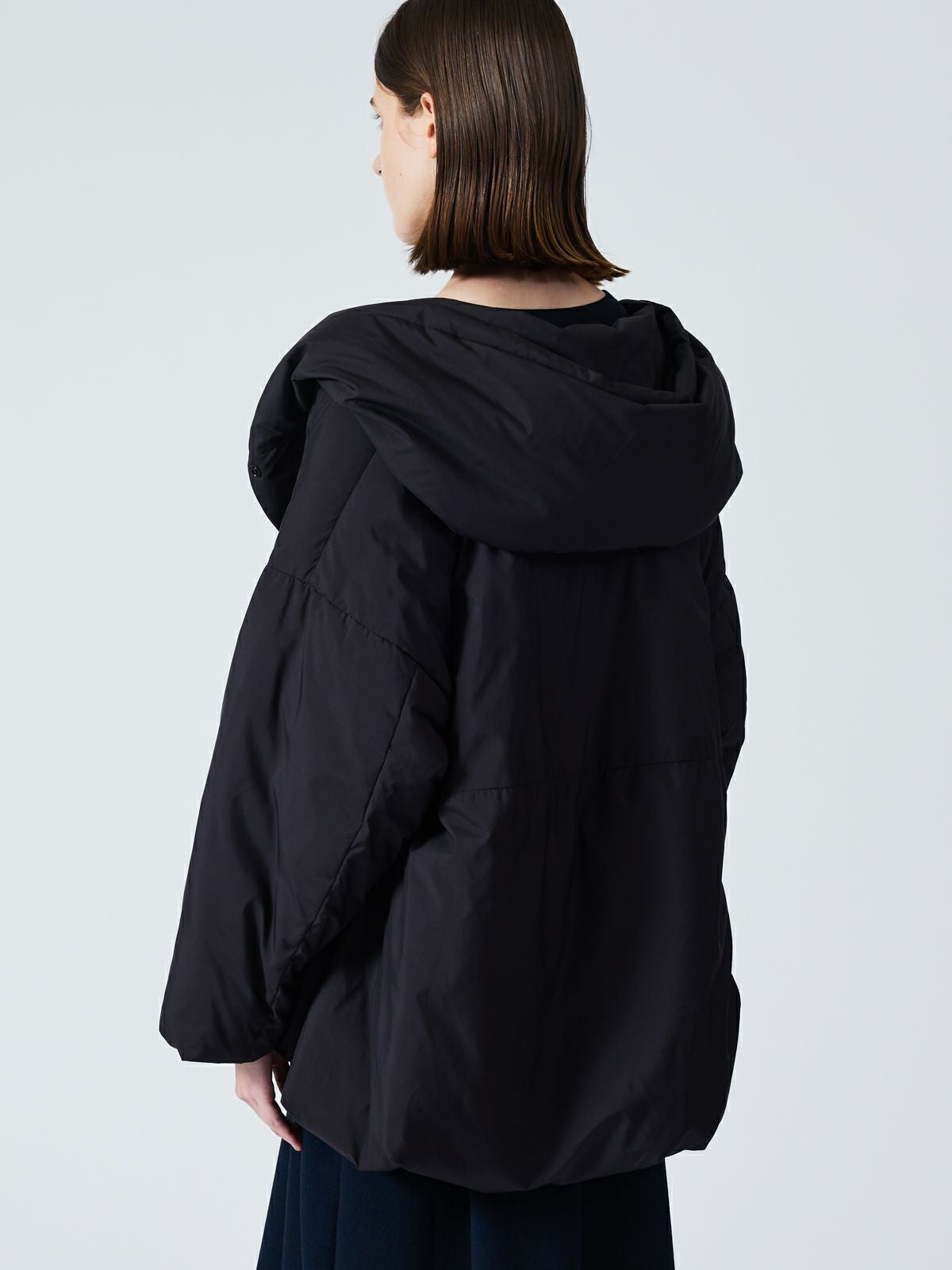 mizuiro ind フード付きショートダウンジャケット｜ MARcourt ONLINE