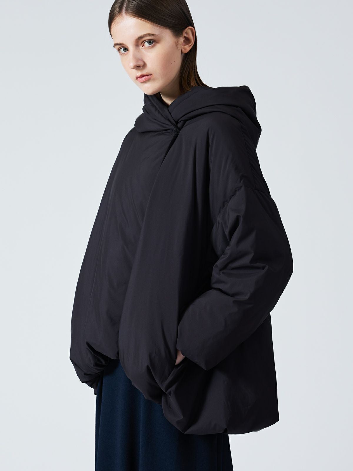 mizuiro ind フード付きショートダウンジャケット｜ MARcourt ONLINE