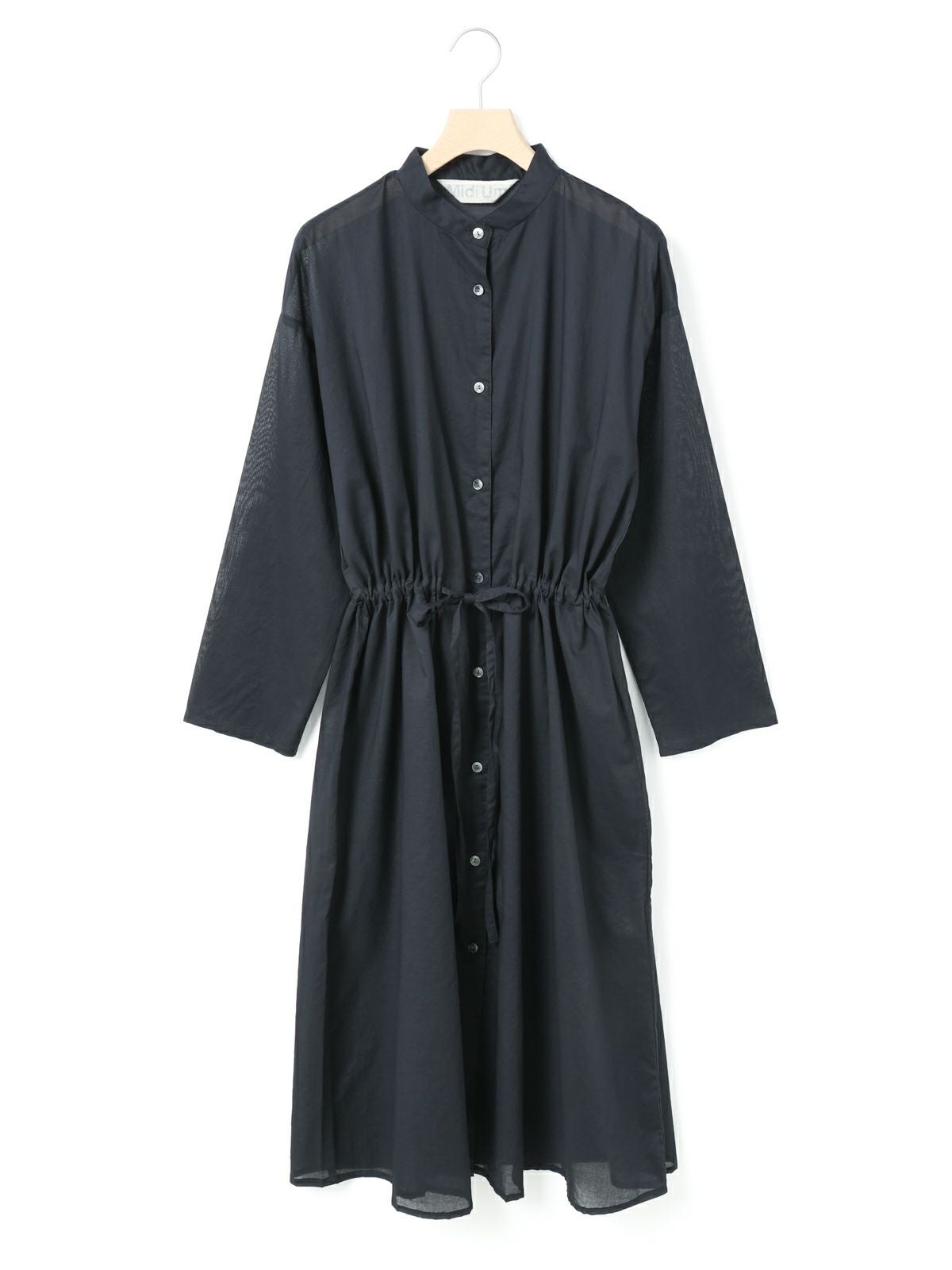 MidiUmi スタンドカラーシャツワンピース｜ MARcourt ONLINE STORE