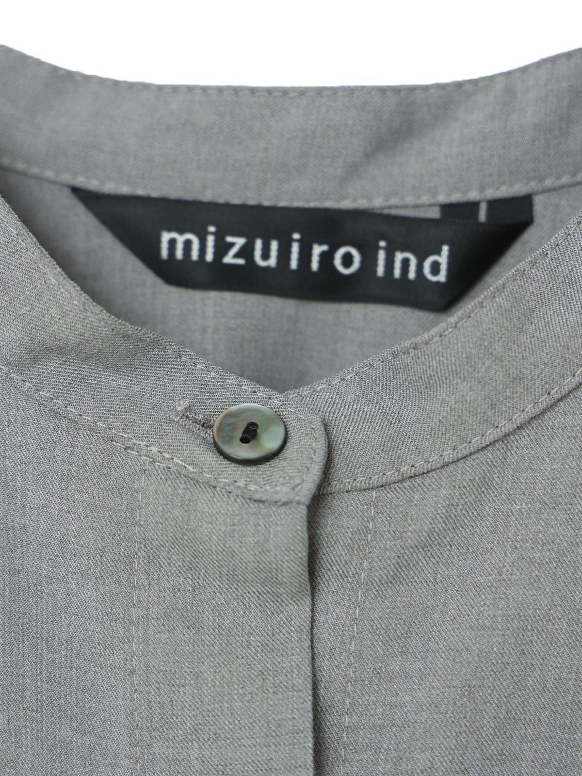 mizuiro ind T/Rスタンドカラーフレアワンピース｜ MARcourt ONLINE