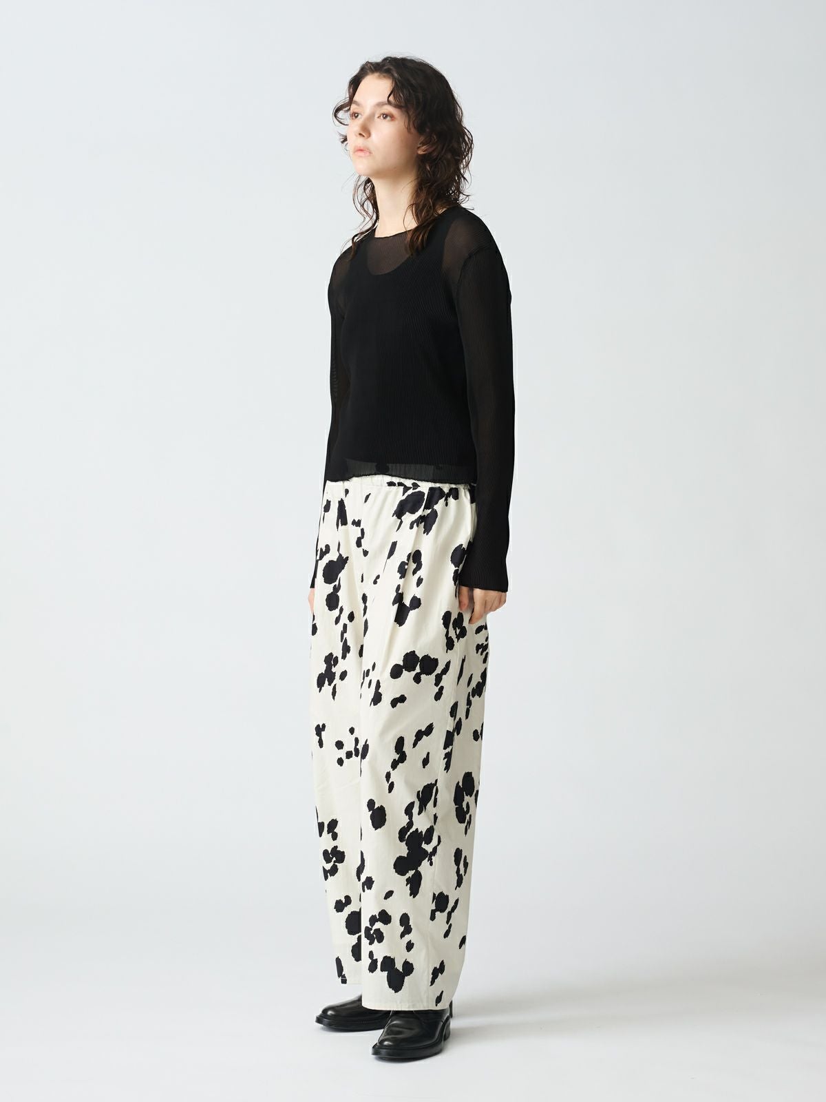 mizuiro ind プリーツクルーネックプルオーバー｜ MARcourt ONLINE