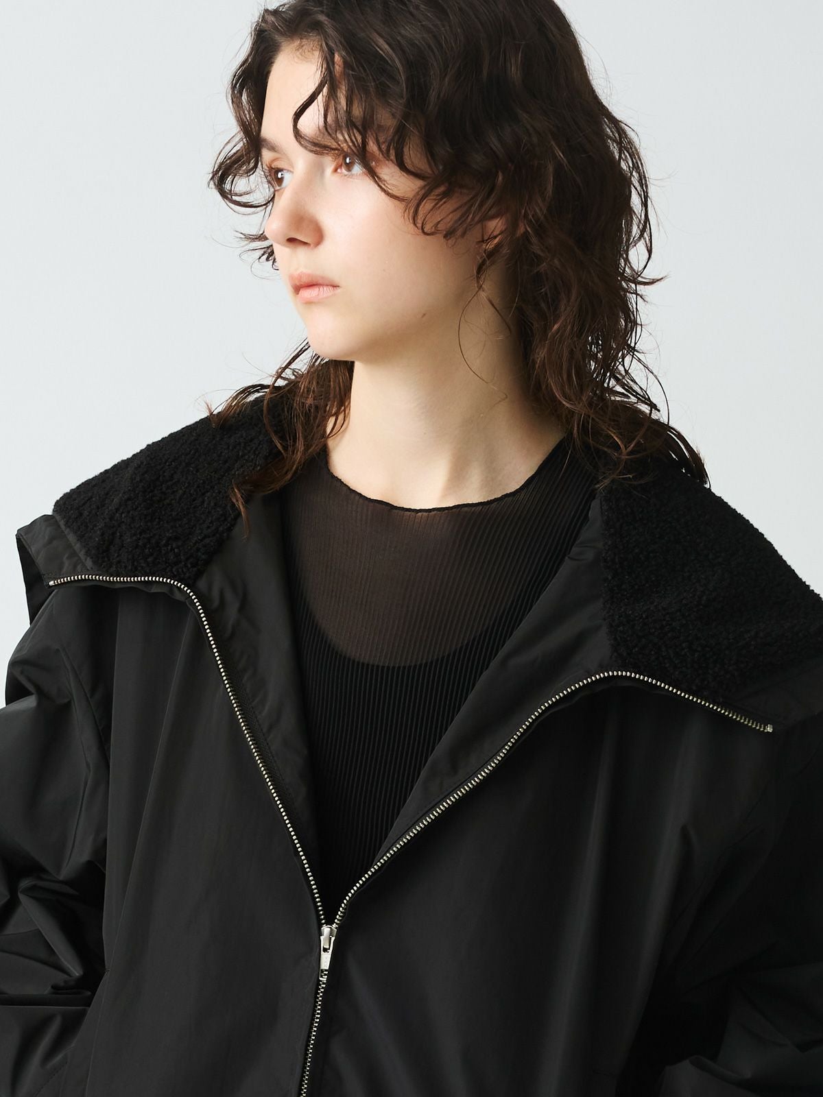 mizuiro ind バックボアフードジャケット｜ MARcourt ONLINE STORE