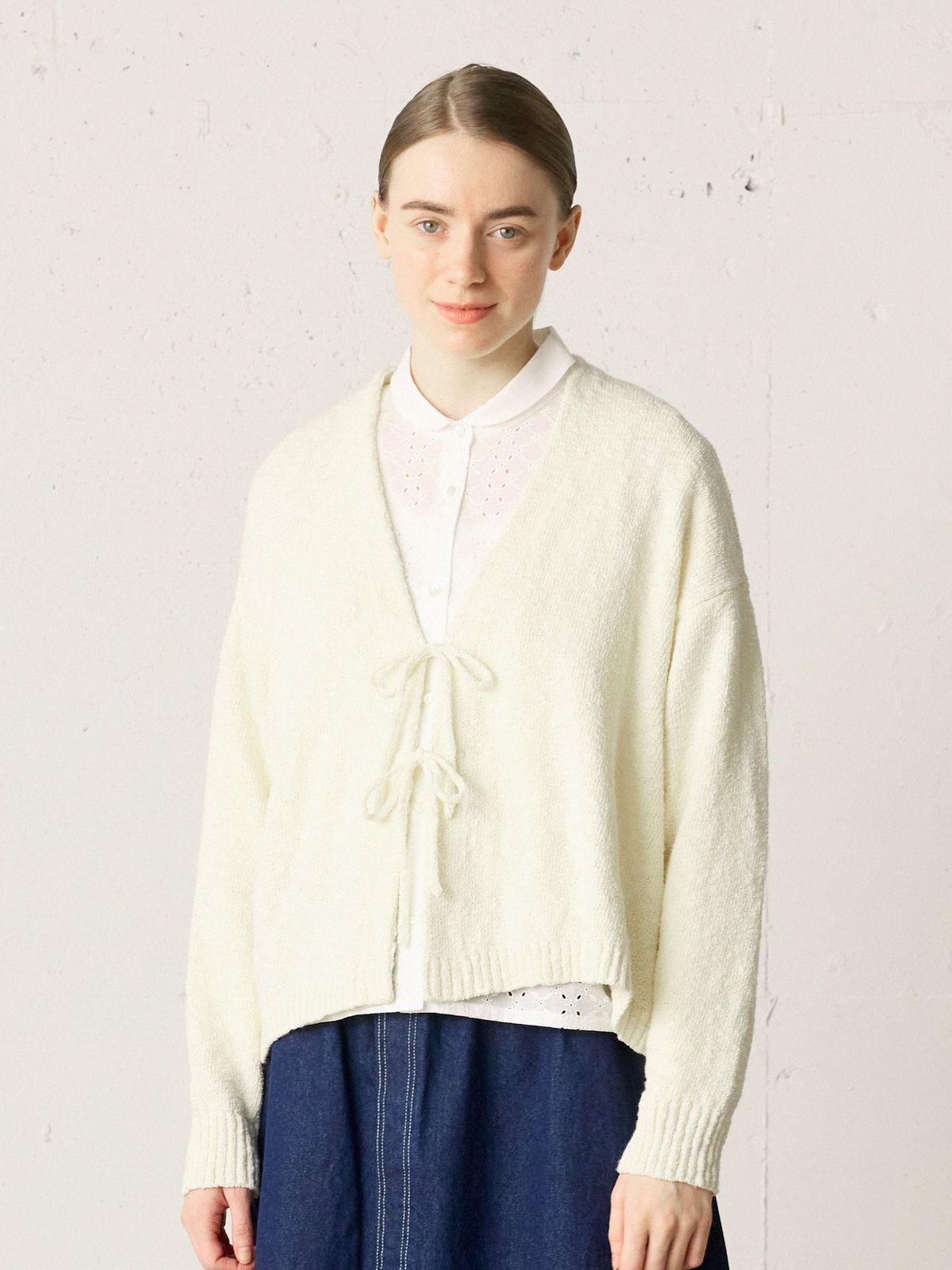 MidiUmi リボンニットカーディガン｜ MARcourt ONLINE STORE