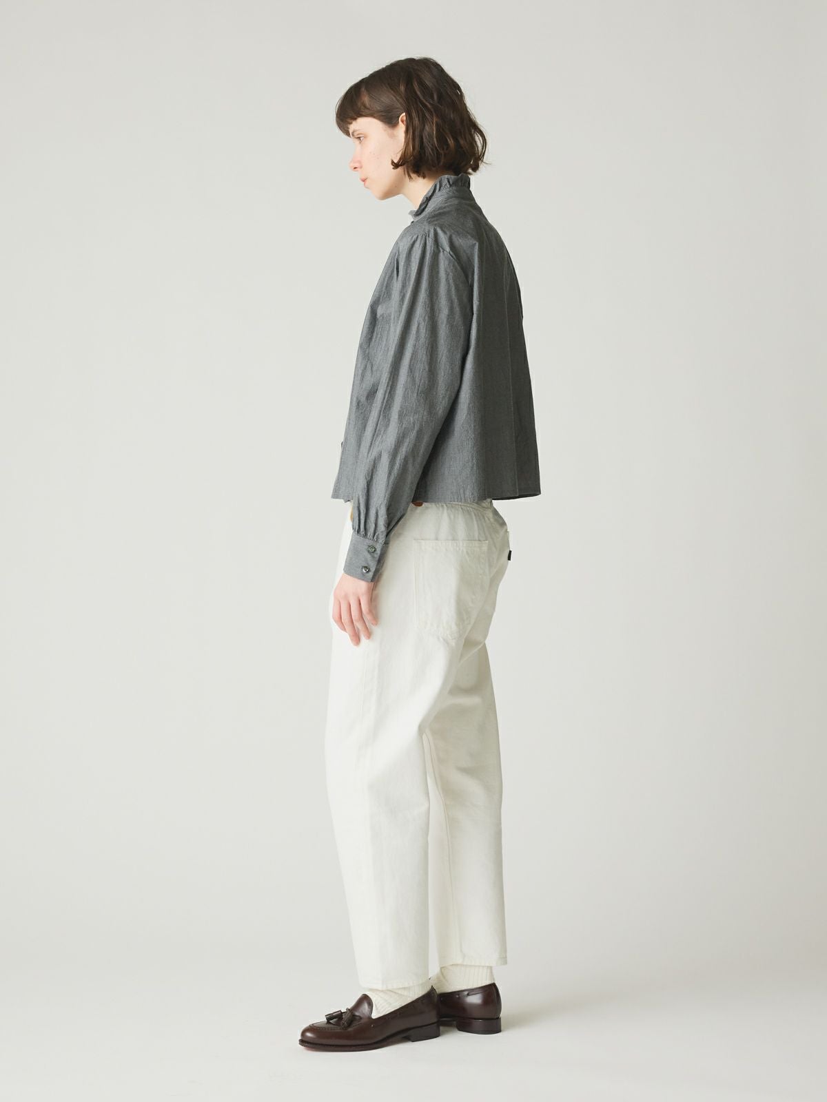 MidiUmi フリルショートシャツ｜ MARcourt ONLINE STORE - マーコート