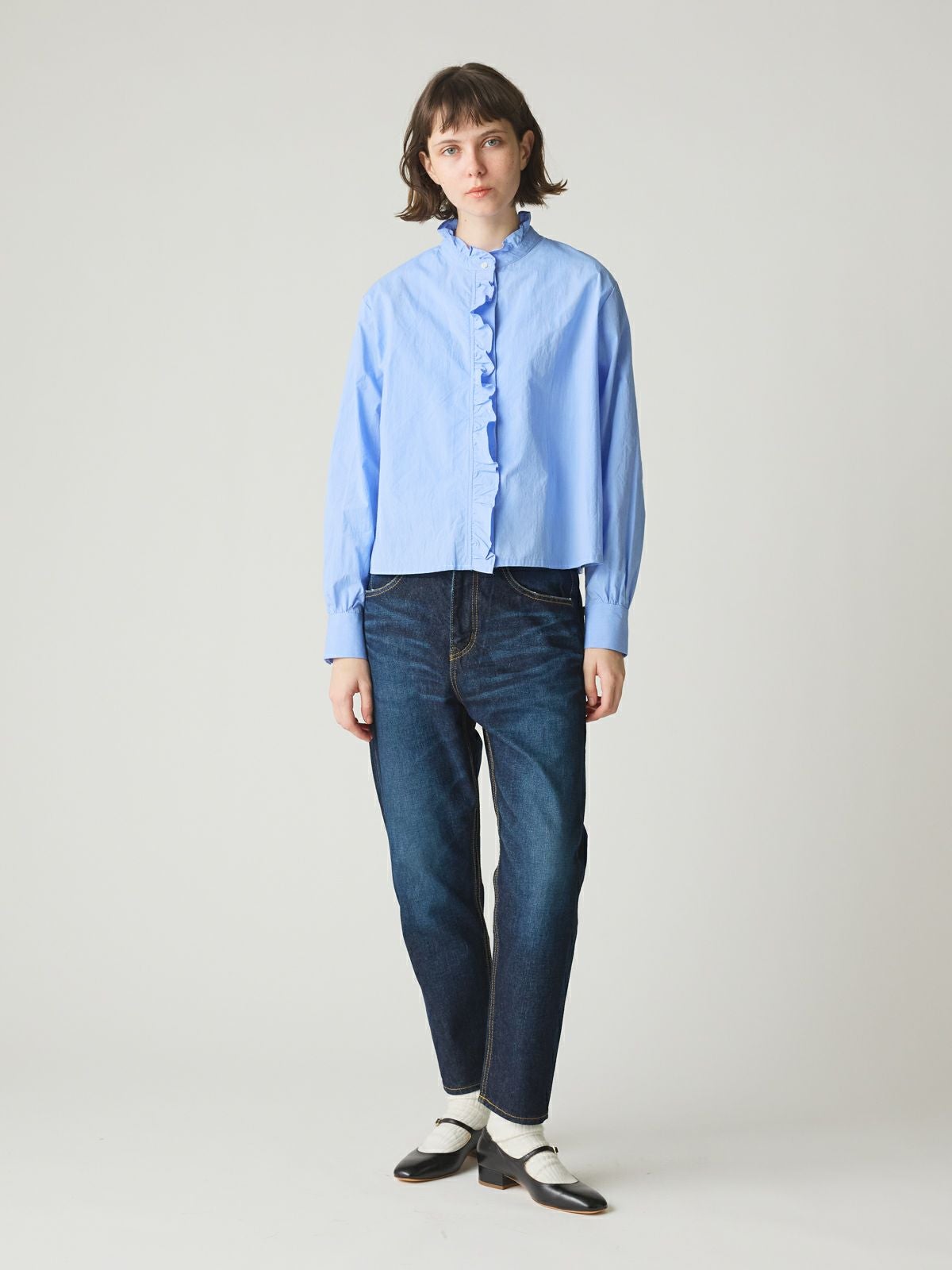 MidiUmi フリルショートシャツ｜ MARcourt ONLINE STORE - マーコート