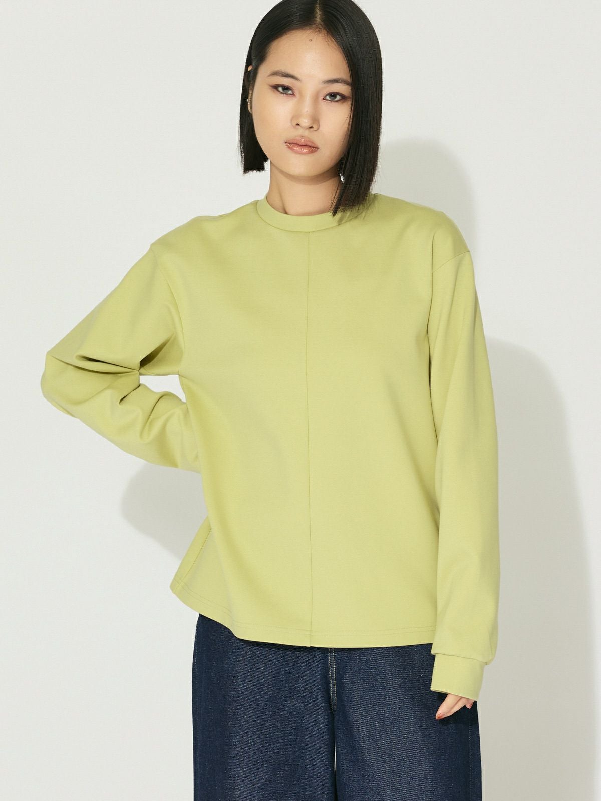 ともみ MIDIUMISOLID for Ladies フロントシームロングTシャツ｜ MARcourt