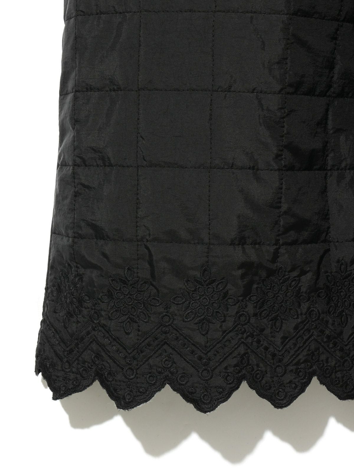 MIDIUMISOLID for Ladies 刺繍キルティングスカート[A]｜ MARcourt