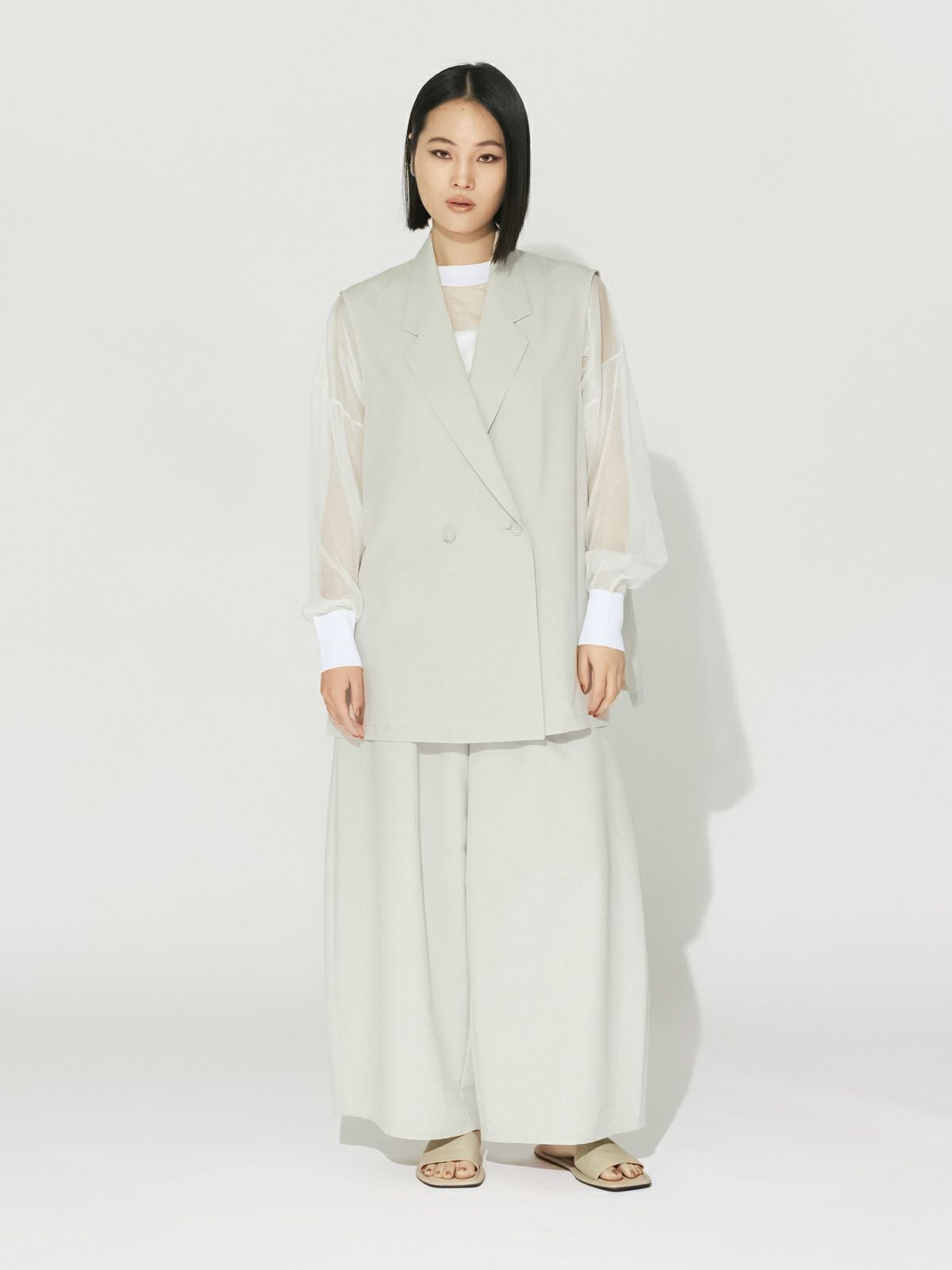 ジャケット・アウター MIDIUMSOLID MIDIUMISOLID for Ladies テーラードジレ[A]｜ MARcourt ONLINE STORE