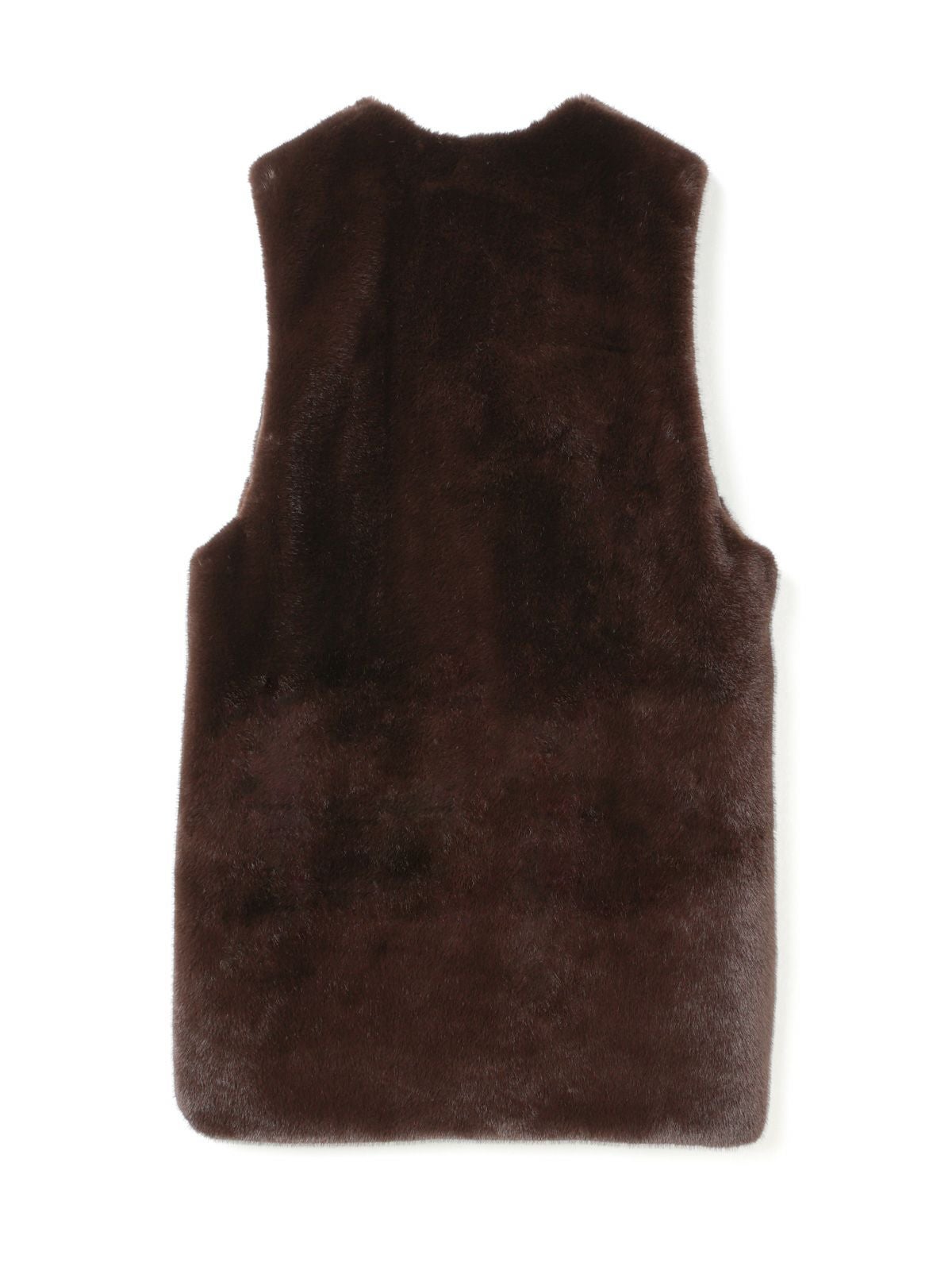 mizuiro ind ファーボアリバーシブルロングベスト｜ MARcourt ONLINE