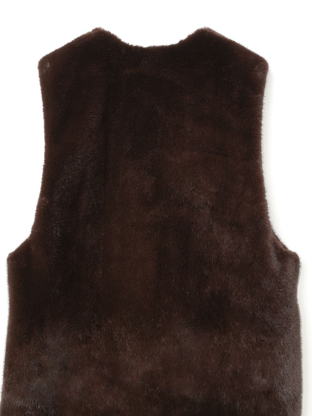 mizuiro ind ファーボアリバーシブルロングベスト｜ MARcourt ONLINE