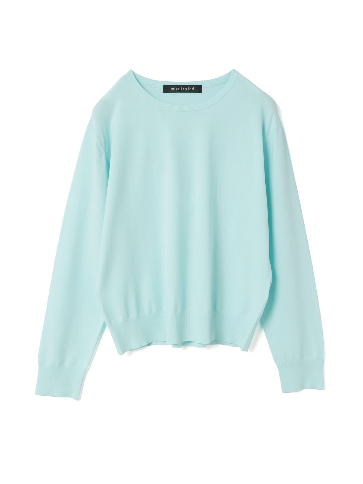 mizuiro ind クルーネックロングスリーブプルオーバー｜ MARcourt