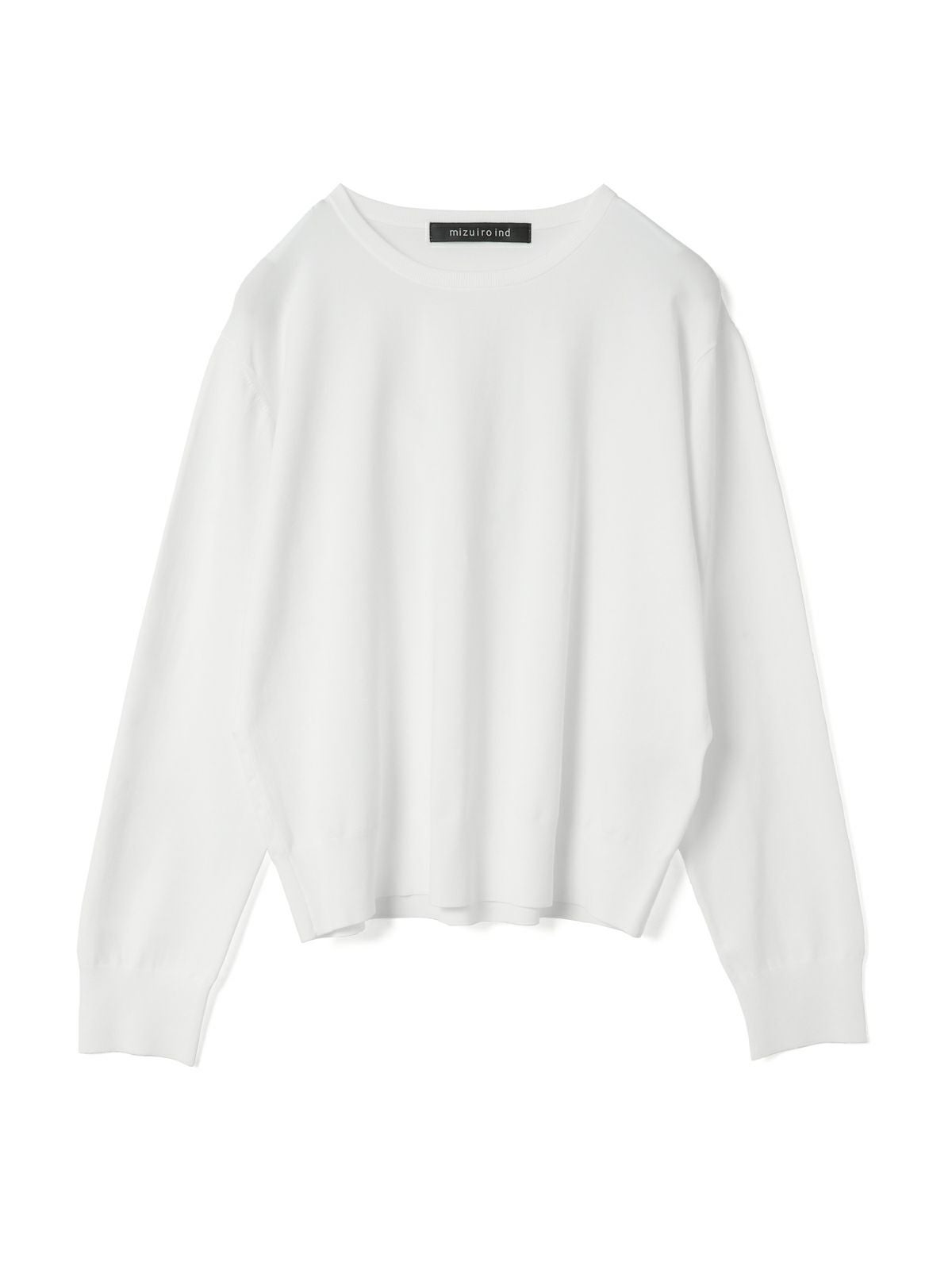 mizuiro ind クルーネックロングスリーブプルオーバー｜ MARcourt