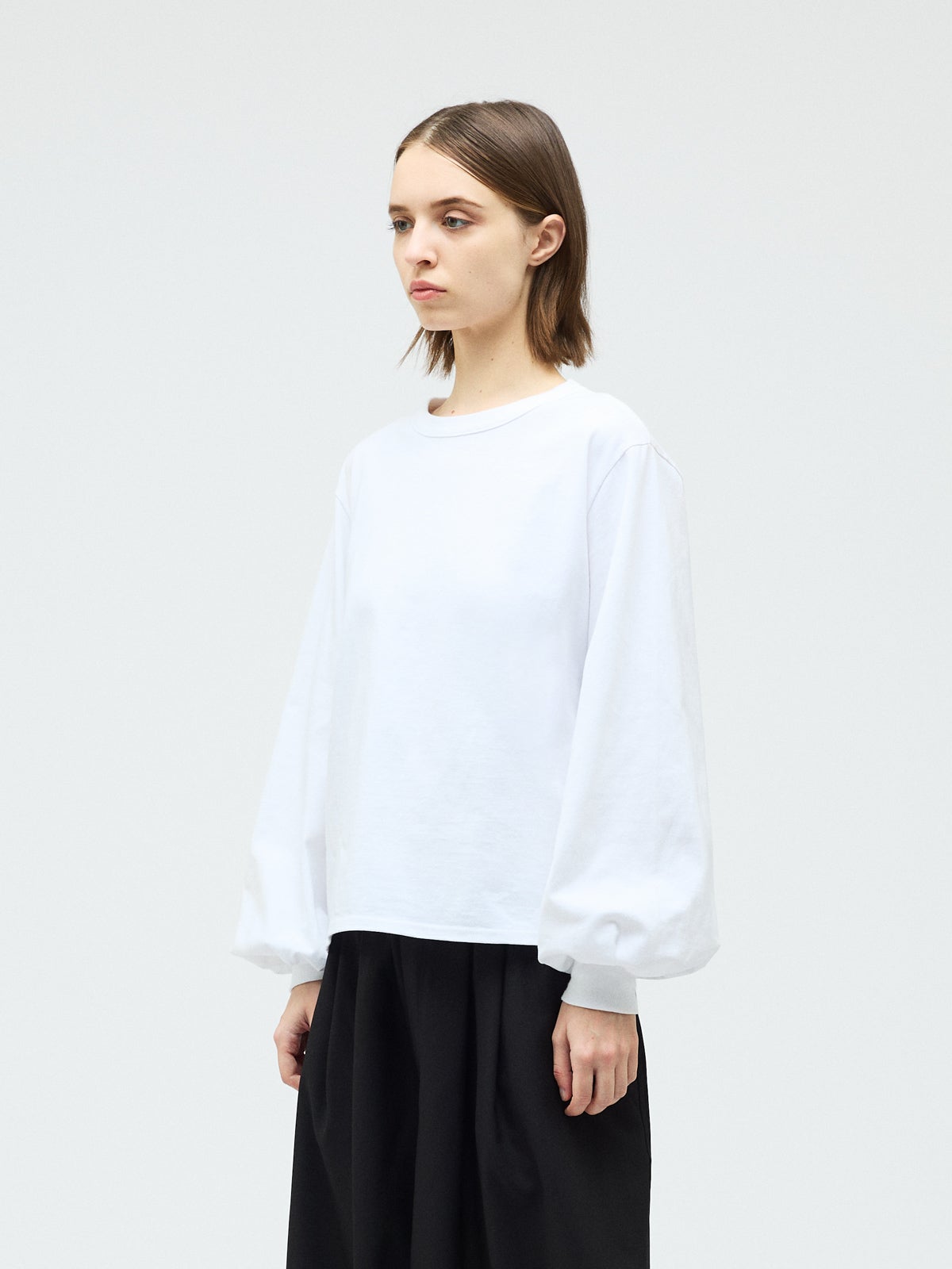 mizuiro ind パフスリーブロングT｜ MARcourt ONLINE STORE