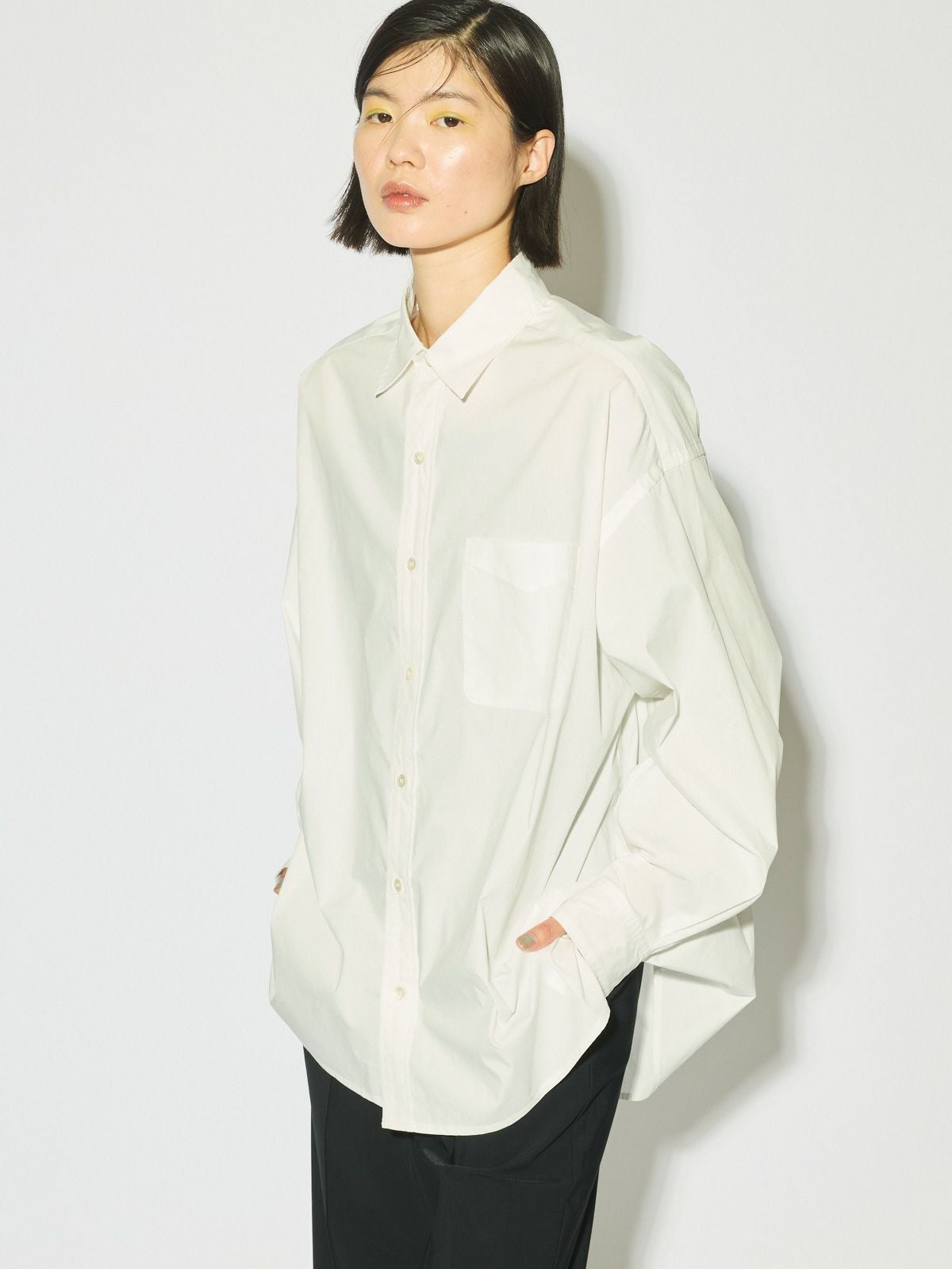 MIDIUMISOLID for Ladies レギュラーカラービッグシャツ｜ MARcourt