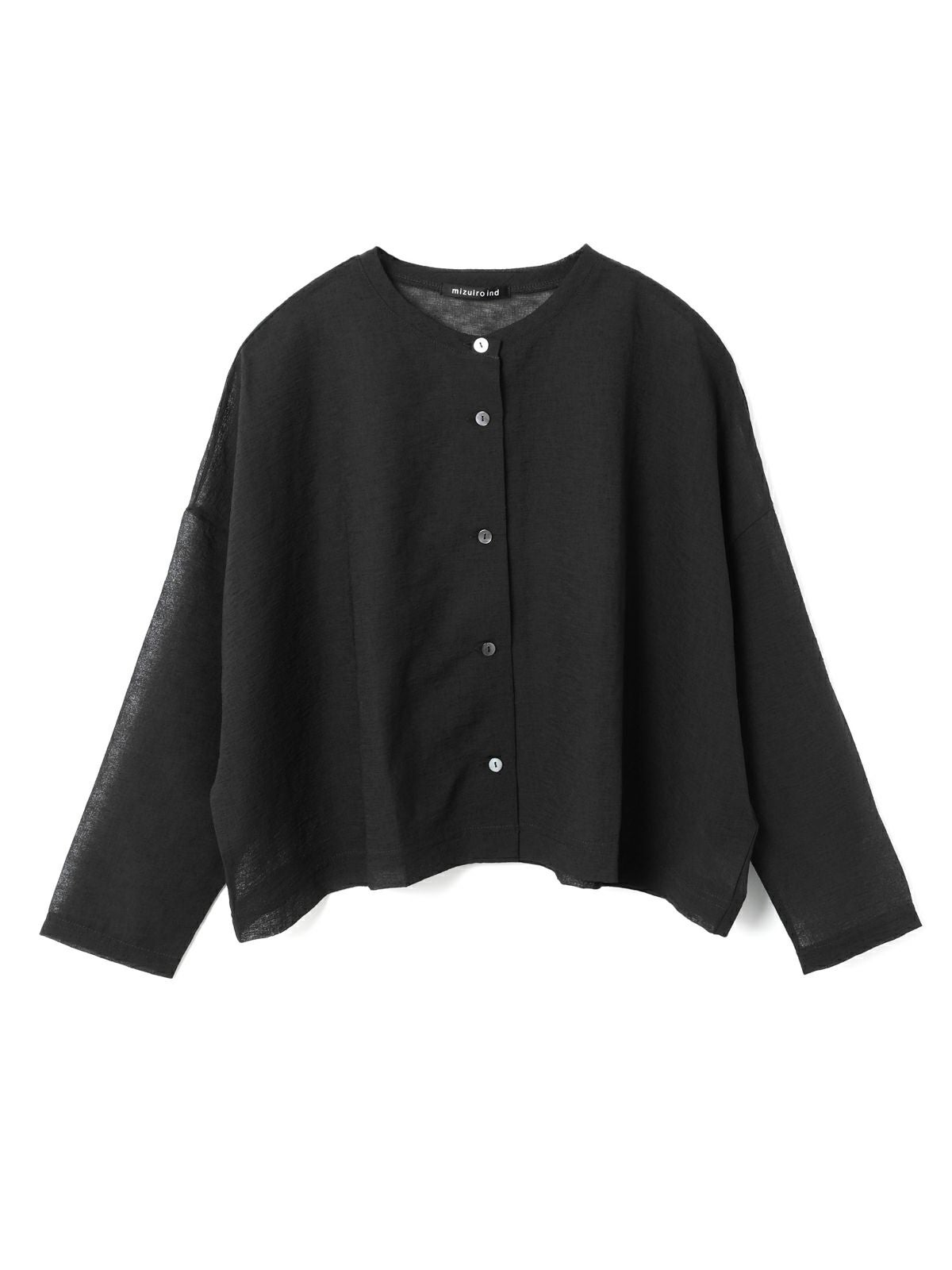 mizuiro ind ワッシャーボイルショートカーディガン｜ MARcourt ONLINE