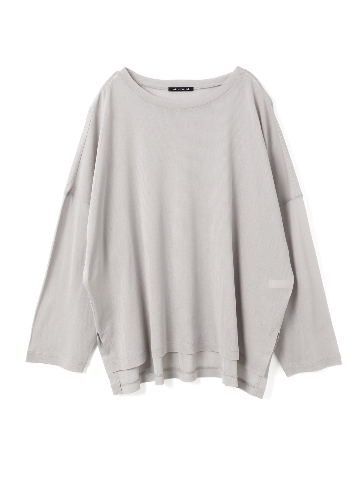 mizuiro ind メッシュロングスリーブワイドT｜ MARcourt ONLINE STORE