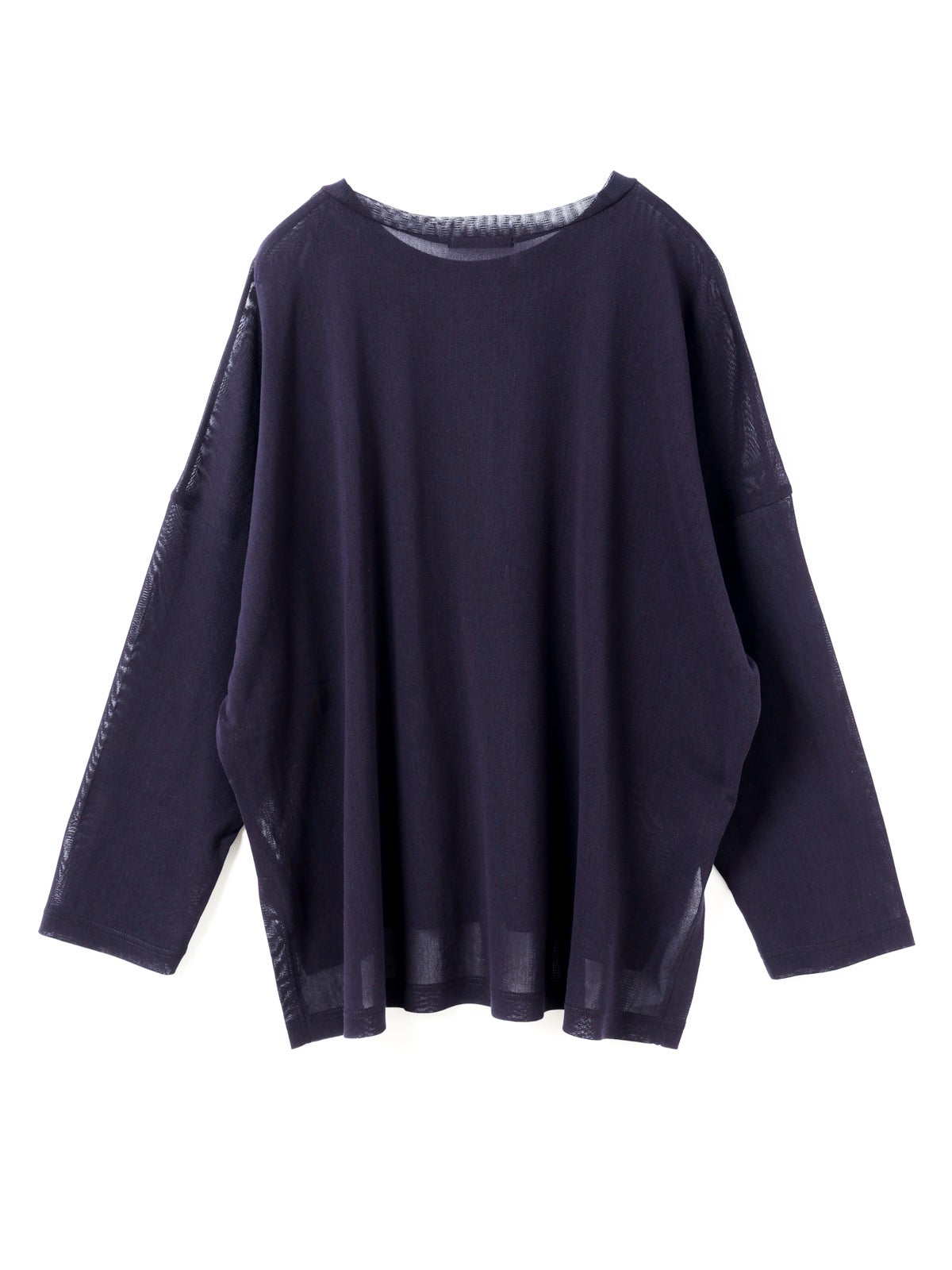 mizuiro ind メッシュロングスリーブワイドT｜ MARcourt ONLINE STORE