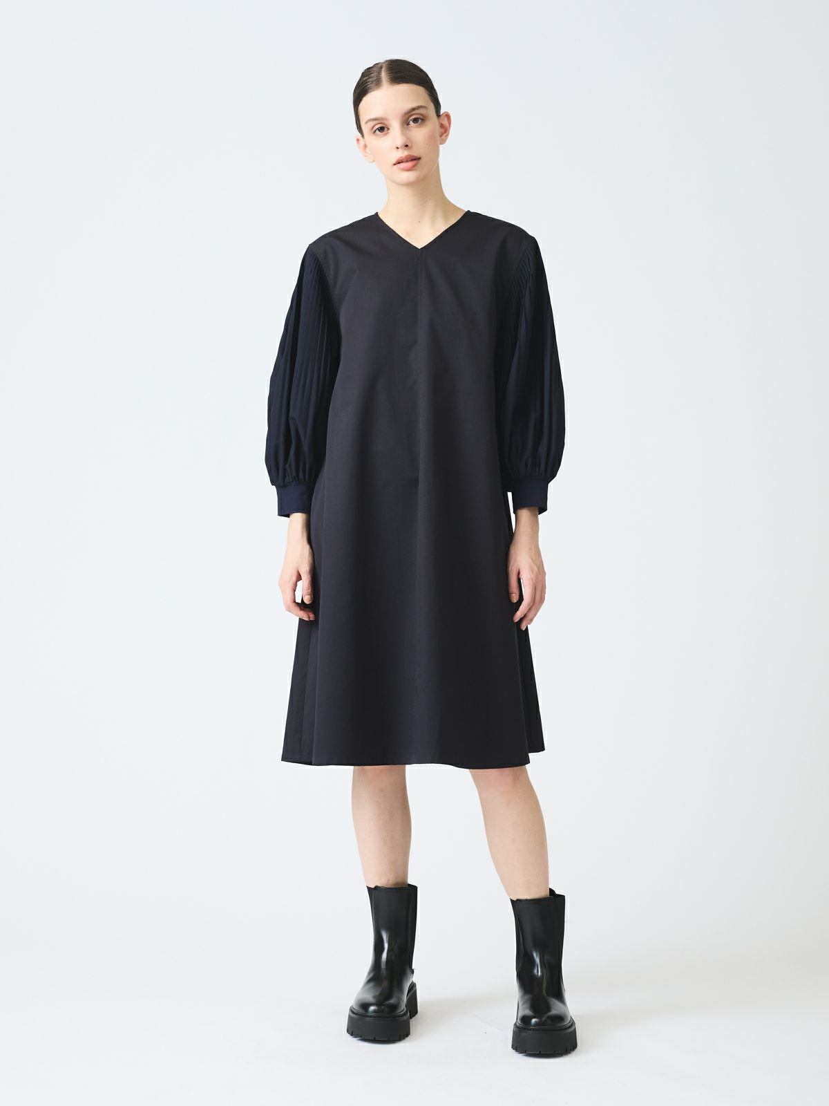 mizuiro ind クルーネックオールインワン｜ MARcourt ONLINE STORE