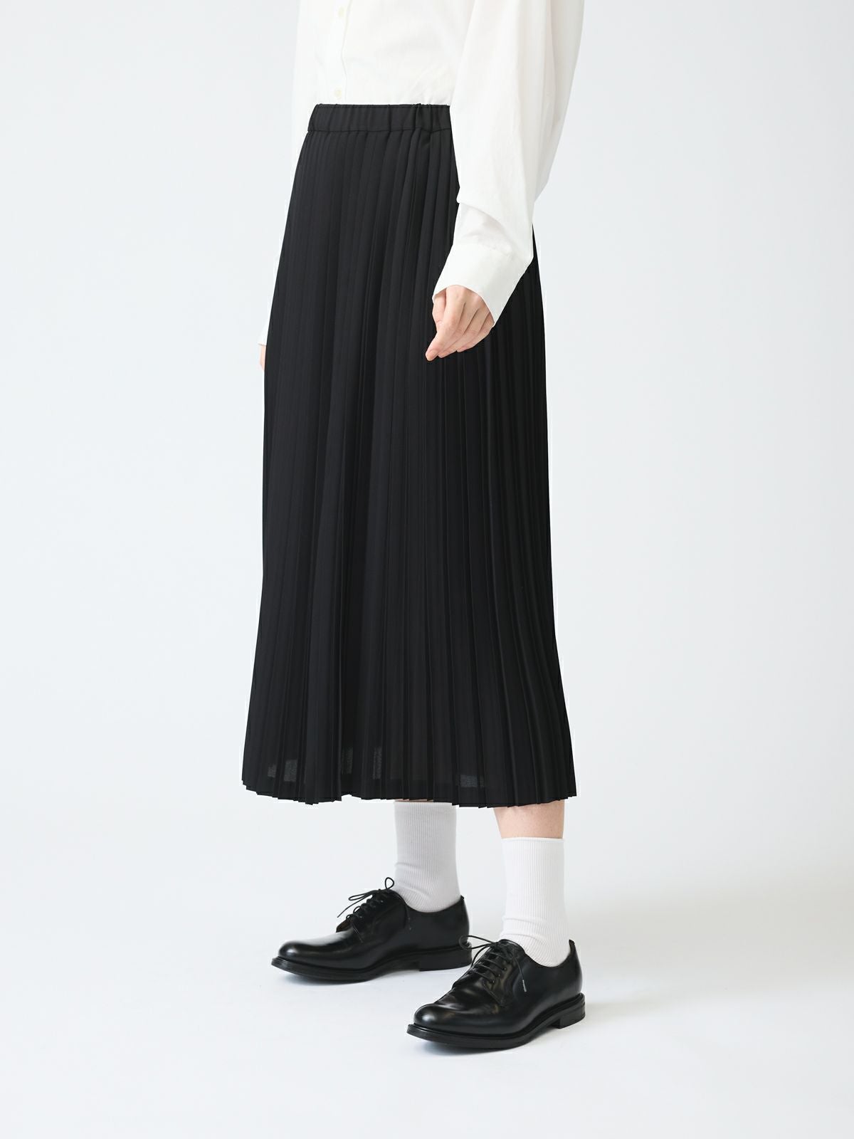 めじろさま専用mipiarlブラック プリーツロングスカート mizuiro ind ロングプリーツスカート｜ MARcourt ONLINE STORE