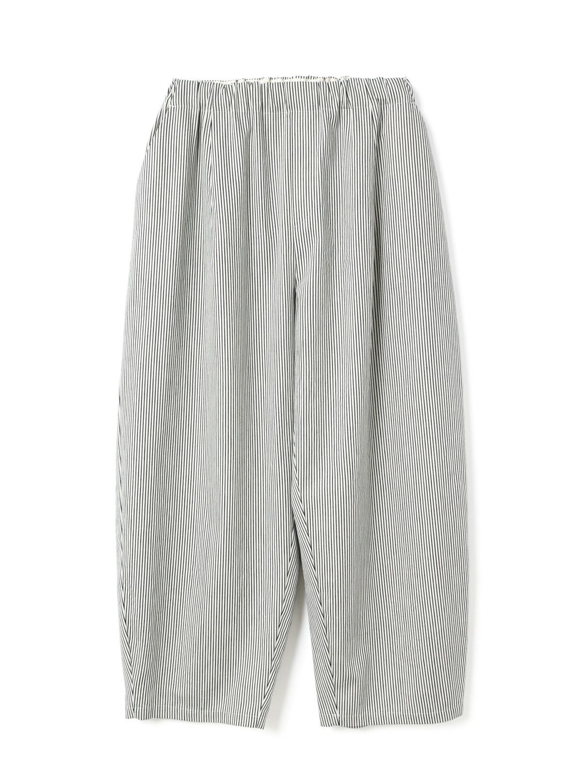 mizuiro ind ヒッコリーワイドテーパードパンツ｜ MARcourt ONLINE