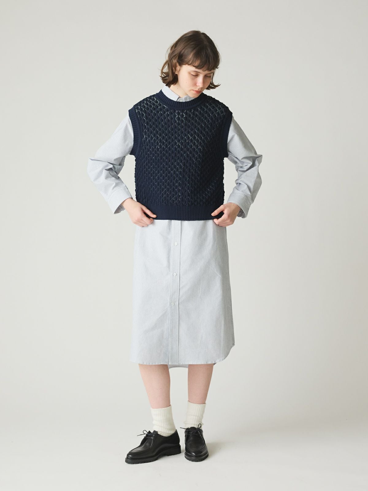 1月21日限定値下げ　MAYDI （メイディ）ニットベスト MidiUmi 2WAYショートニットベスト｜ MARcourt ONLINE STORE