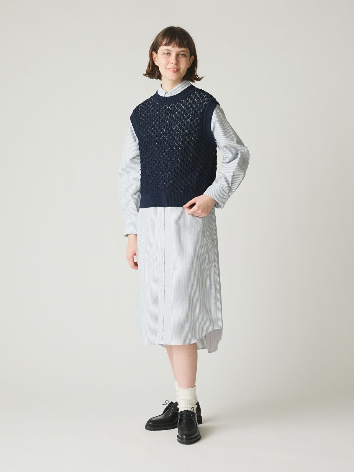 1月21日限定値下げ　MAYDI （メイディ）ニットベスト MidiUmi メッシュニットベスト｜ MARcourt ONLINE STORE - マーコート