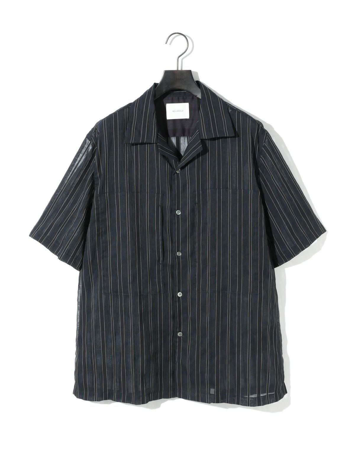 MIDIUMISOLID Men's シアーストライプシャツ[A]｜ MARcourt ONLINE