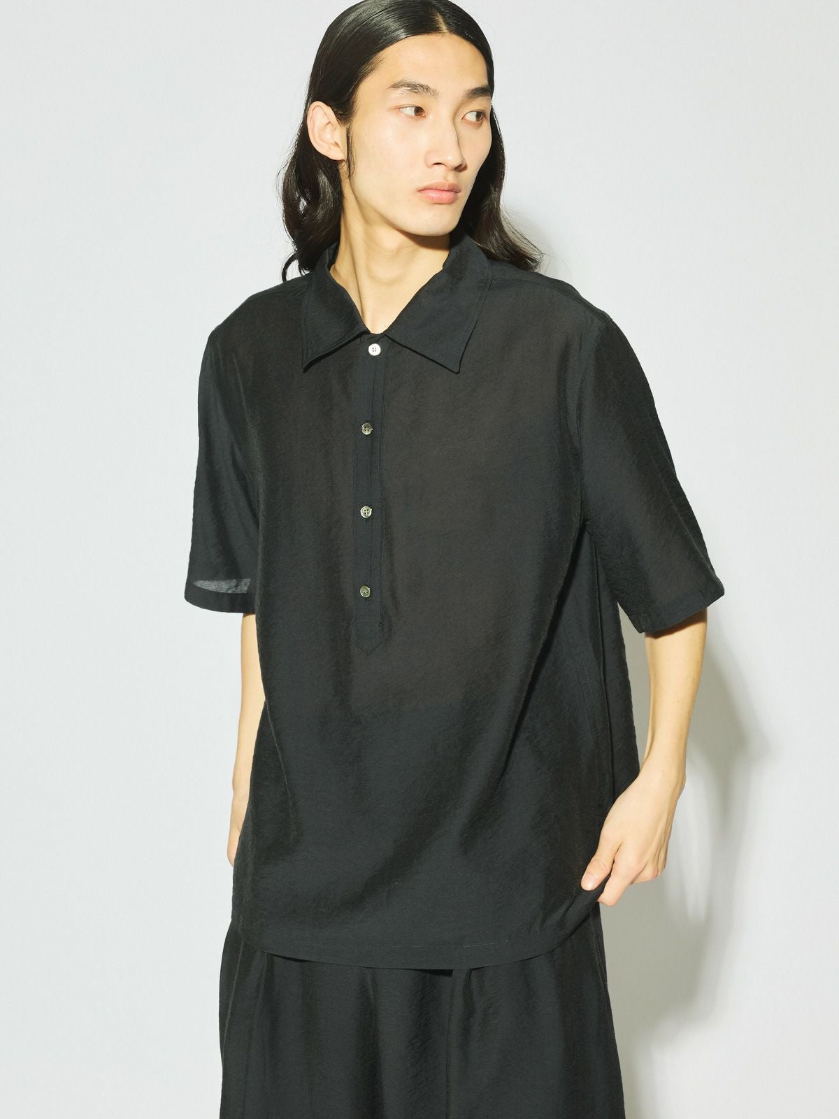 MIDIUMISOLID Men's スラブシアーポロシャツ[A]｜ MARcourt ONLINE