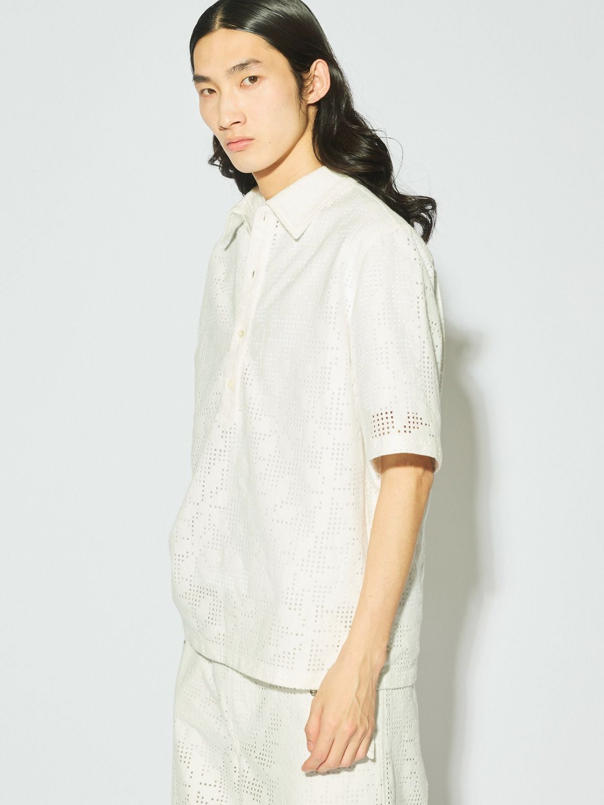 MIDIUMISOLID Men's レースポロシャツ[A]｜ MARcourt ONLINE STORE