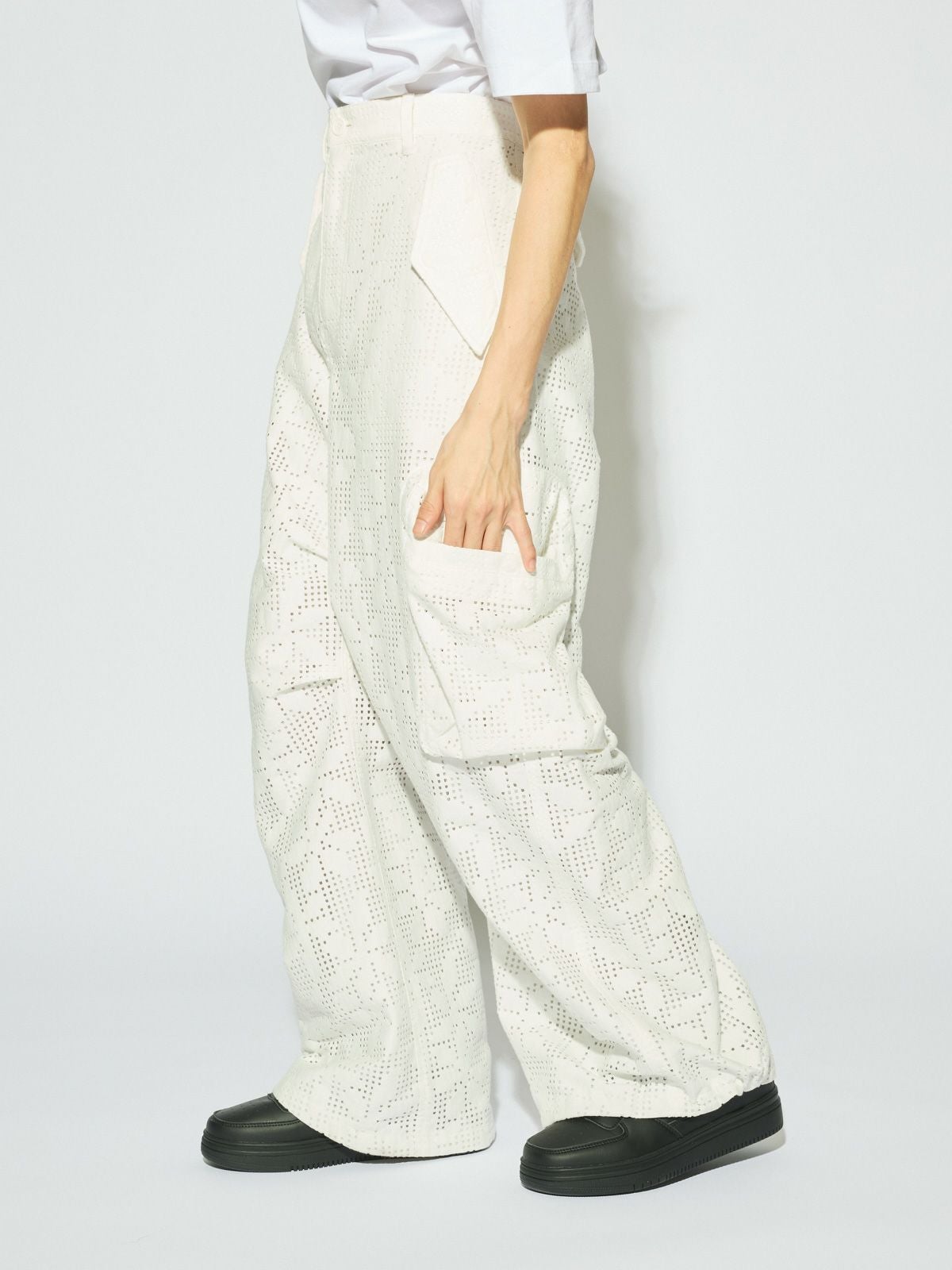 MIDIUMISOLID Men's レースカーゴパンツ[A]｜ MARcourt ONLINE STORE