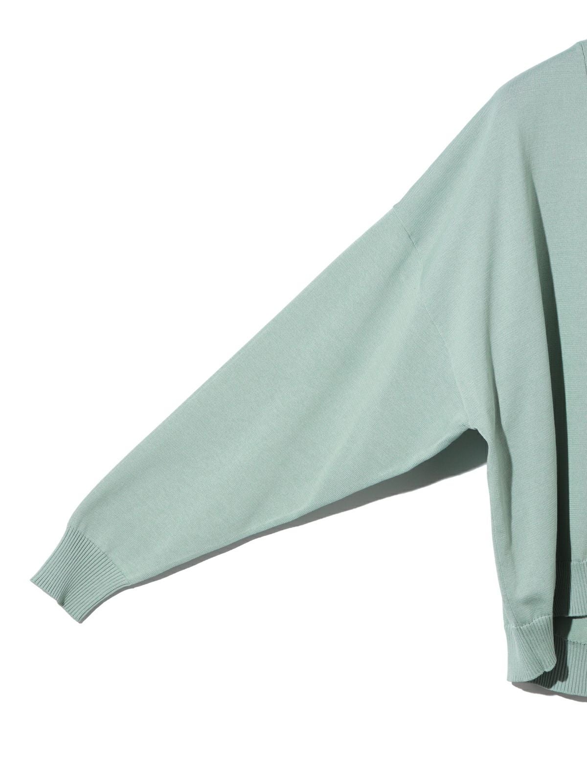 MIDIUMISOLID for Ladies カットアウトネックワイドカーディガン[A